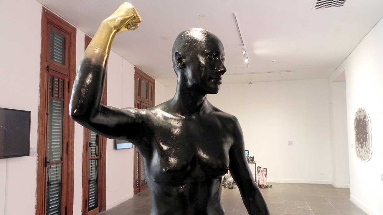 Inauguró la muestra de la décima edición del Premio Itaú de Artes Visuales