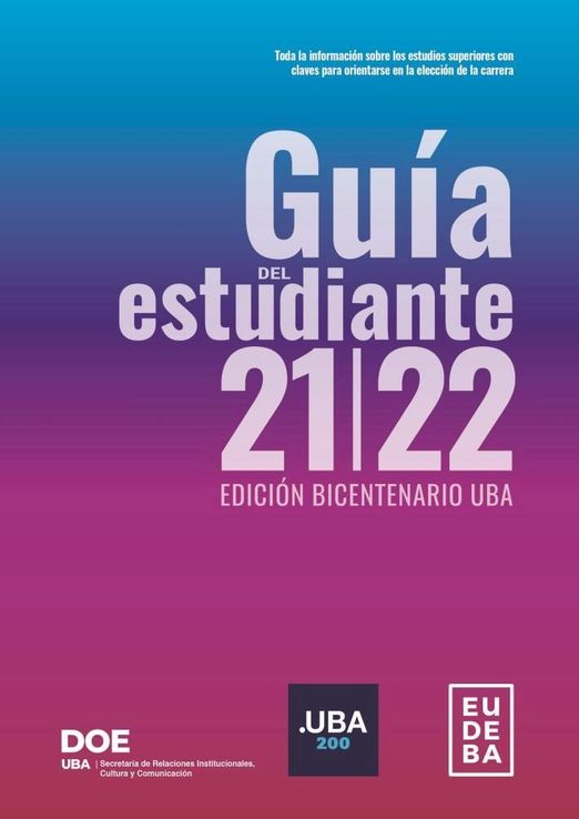 Eudeba presenta una nueva edición de su guía del estudiante
