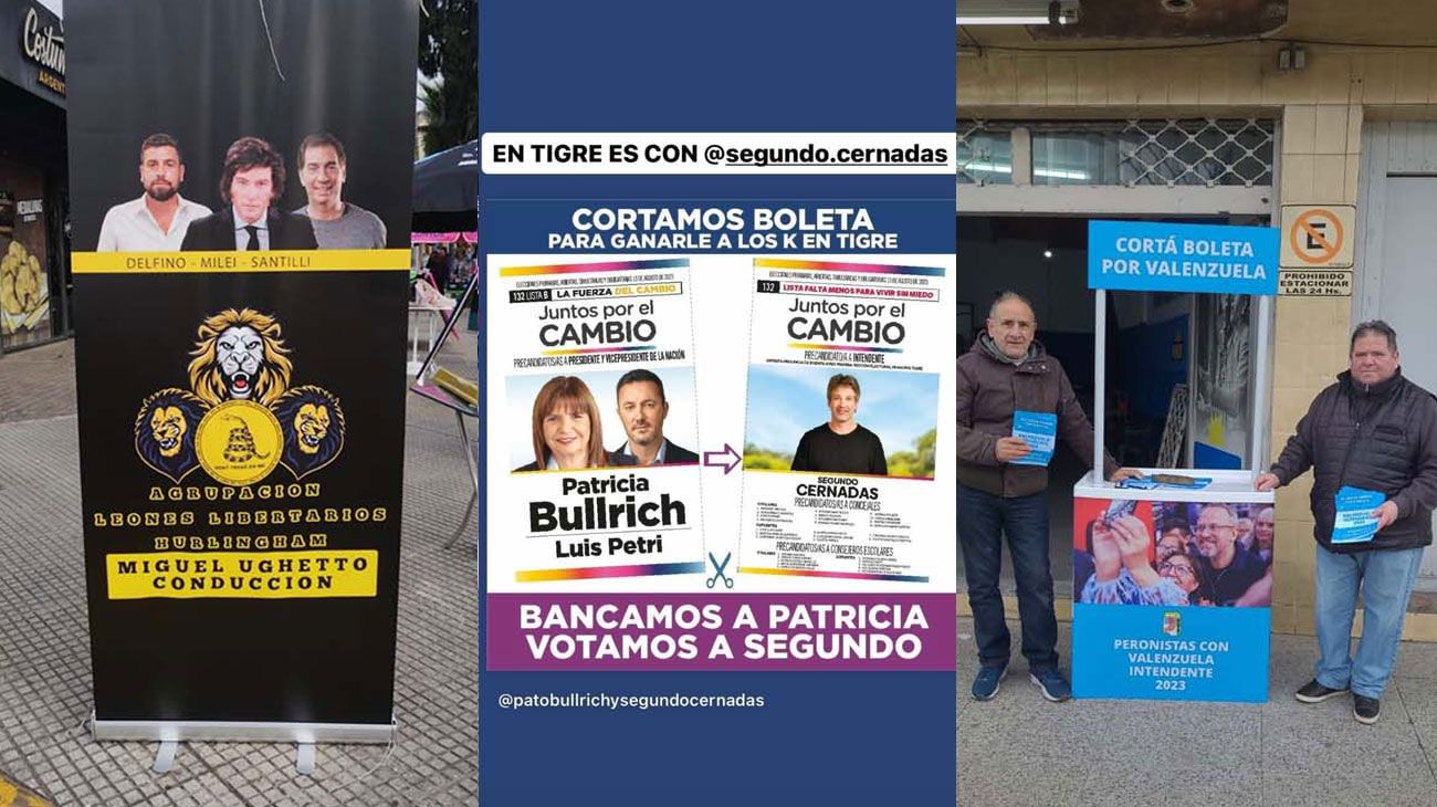 Candidatos del PRO alientan el corte de boleta para las PASO