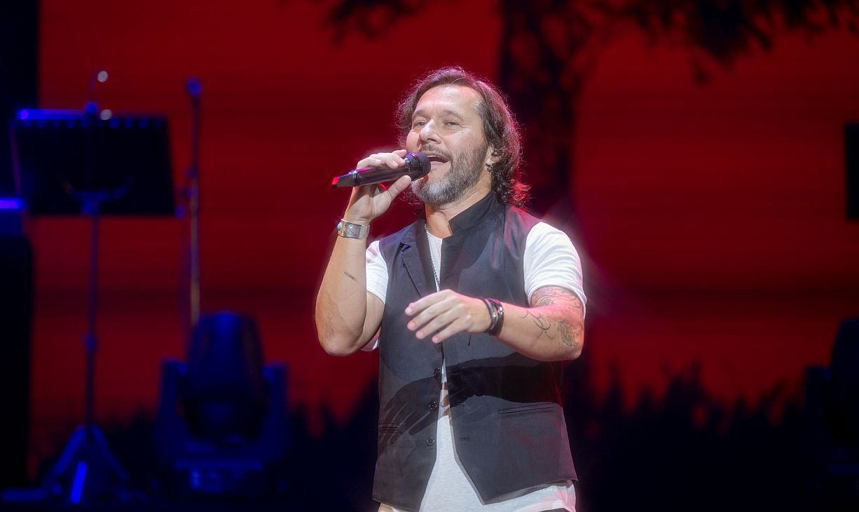 Diego Torres, emocionado, cerró el 2023 con dos conciertos sold out en el Movistar Arena