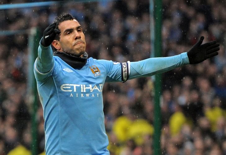 Tevez está entre los mejores de Inglaterra