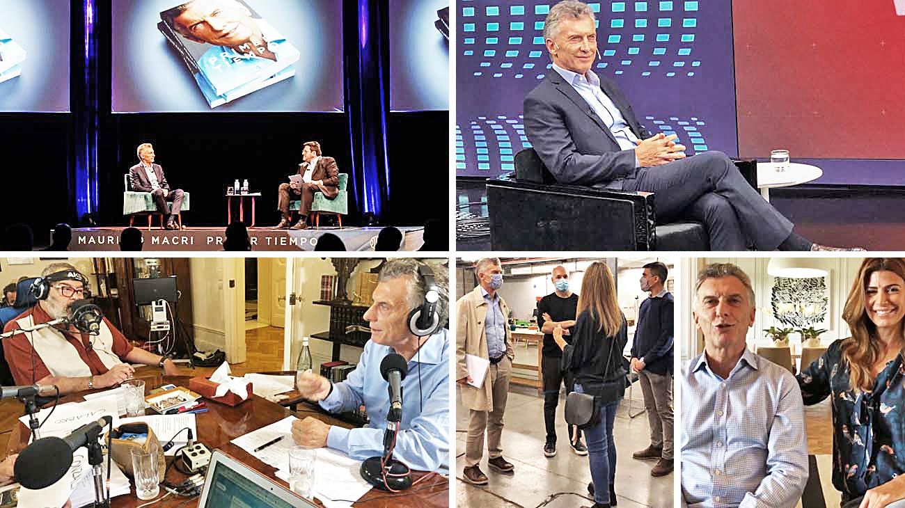 Macri siguió con su maratón y afirmó que Alberto "no ocupó el rol de presidente"