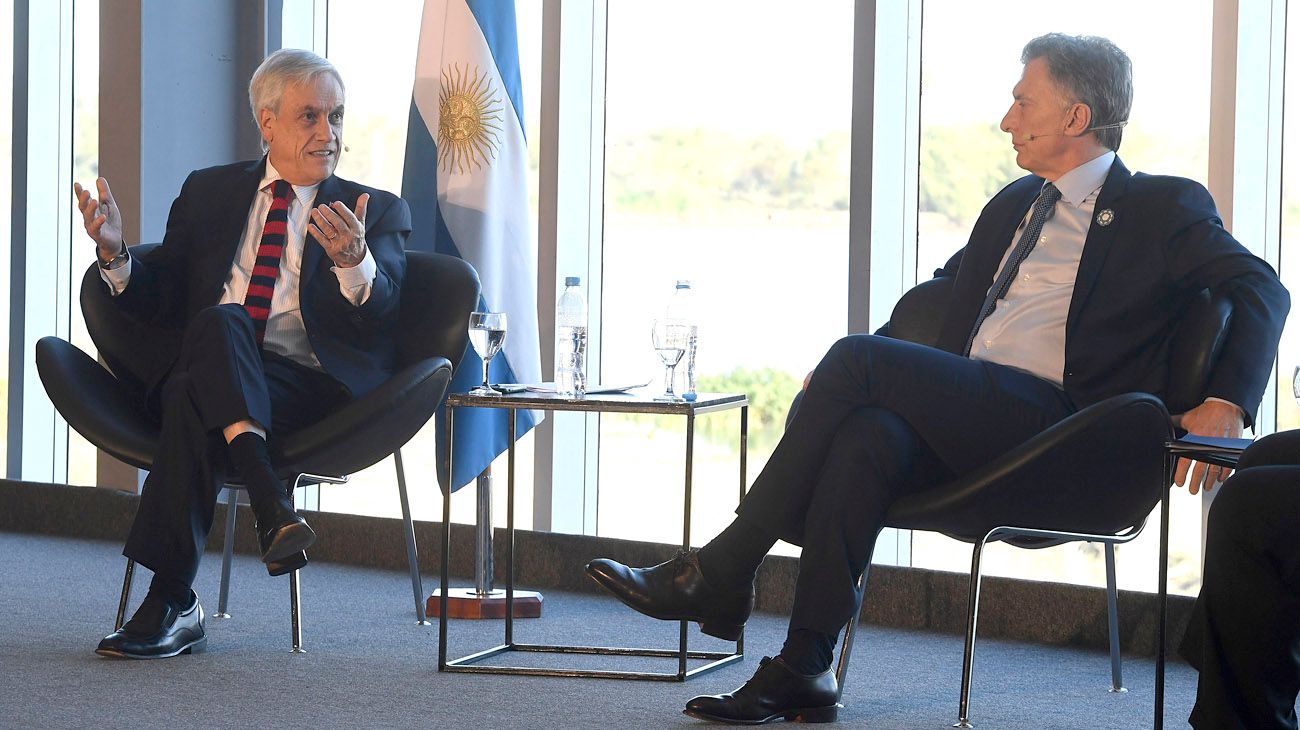 Mauricio Macri y Sebastián Piñera cargaron a dúo contra el populismo en Santa Fe