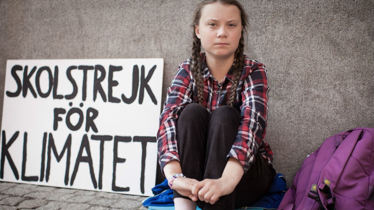 Greta Thunberg no sabe cómo volver a su casa