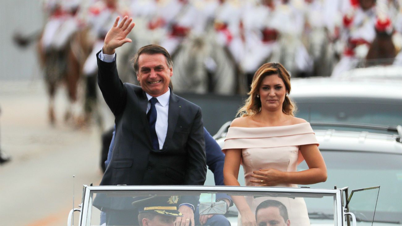 La asunción de Jair Bolsonaro como presidente de Brasil en 30 fotos