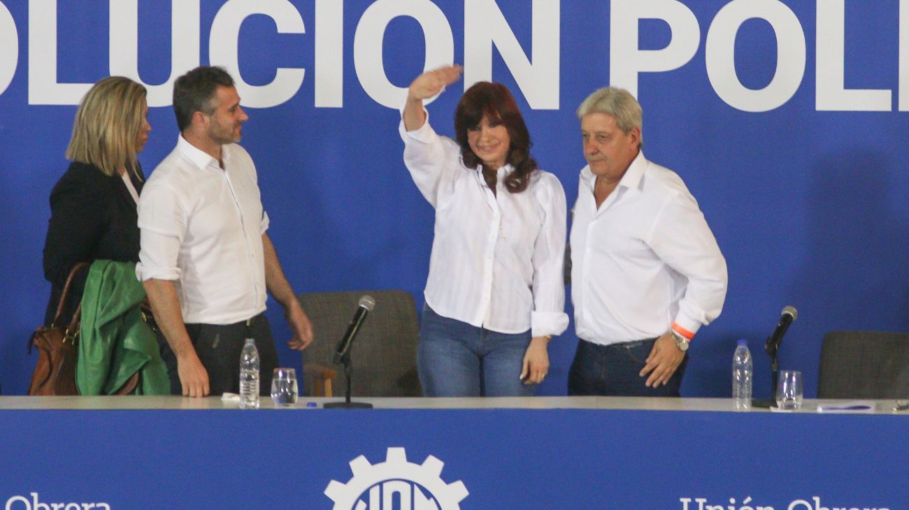 Militante de CFK: "Venimos a escuchar que Cristina se postula"