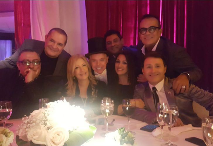 Quiénes fueron los famosos que festejaron el cumpleaños de Norberto Oyarbide