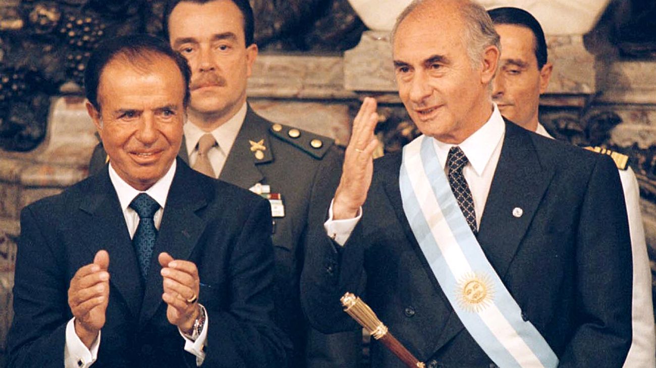 Qué decía Fernando de la Rúa sobre el "golpe" peronista y la "bomba" kirchnerista