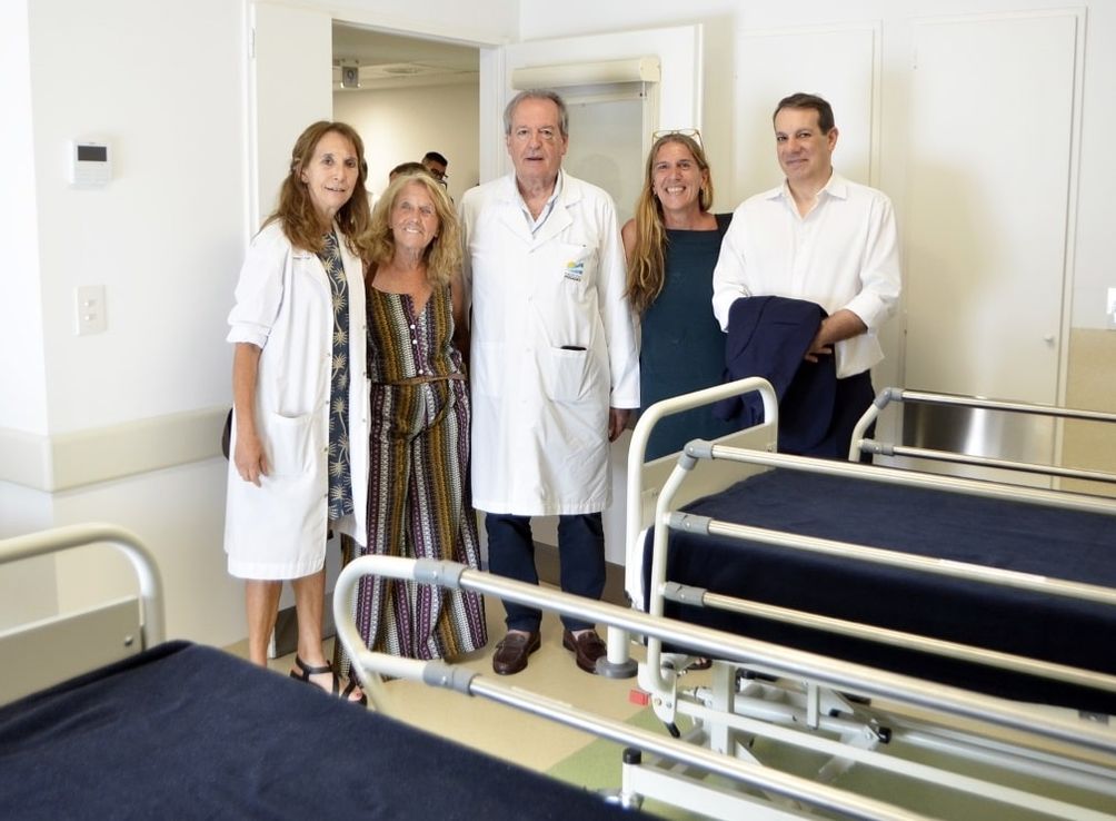 Inaugurán una nueva sala para oncología de chicos en el Hospital Posadas