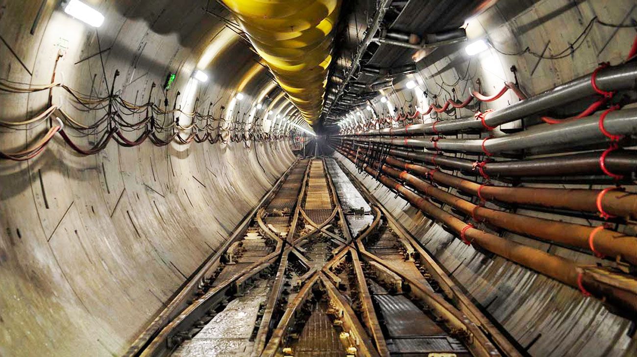 Avanza la obra del túnel a 40 metros bajo el Río de la Plata