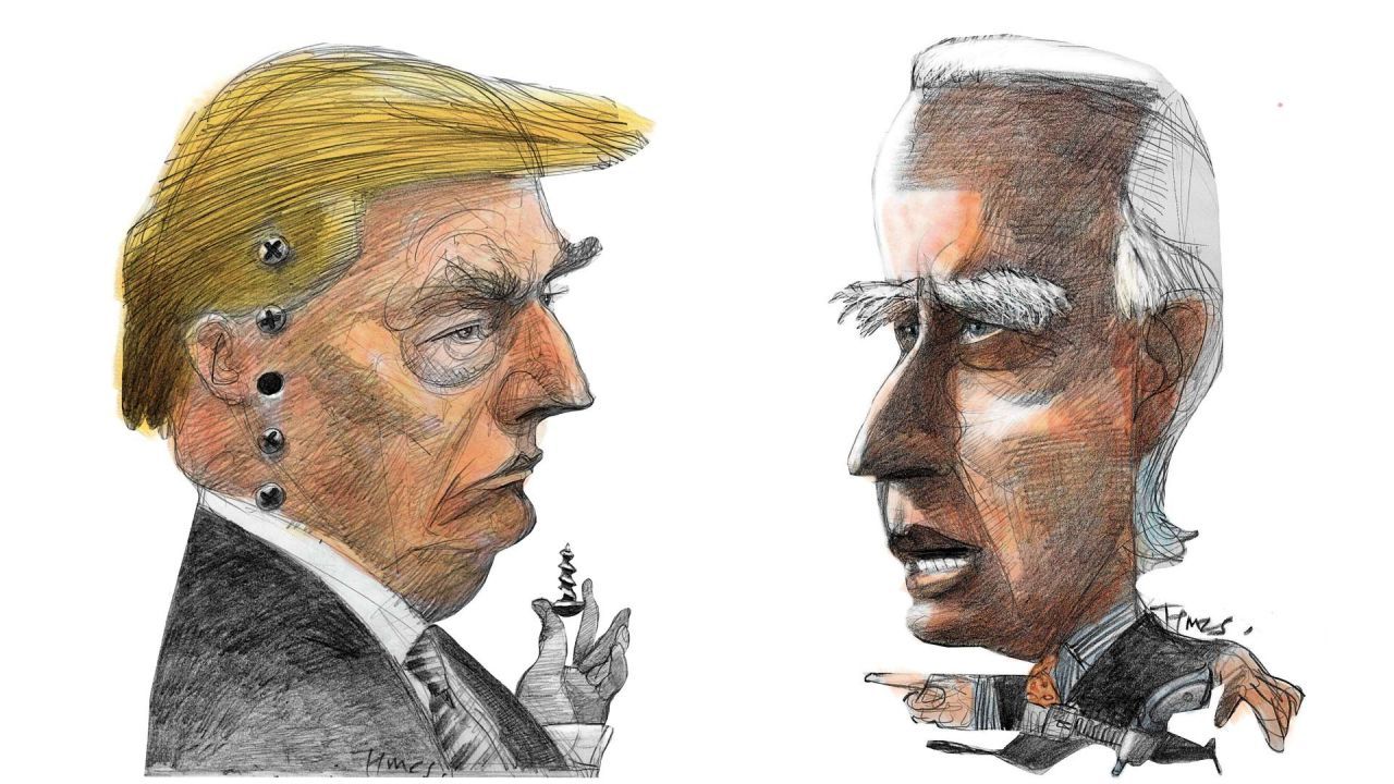 Trump dice que "exigirá" a Biden que se someta a test de drogas