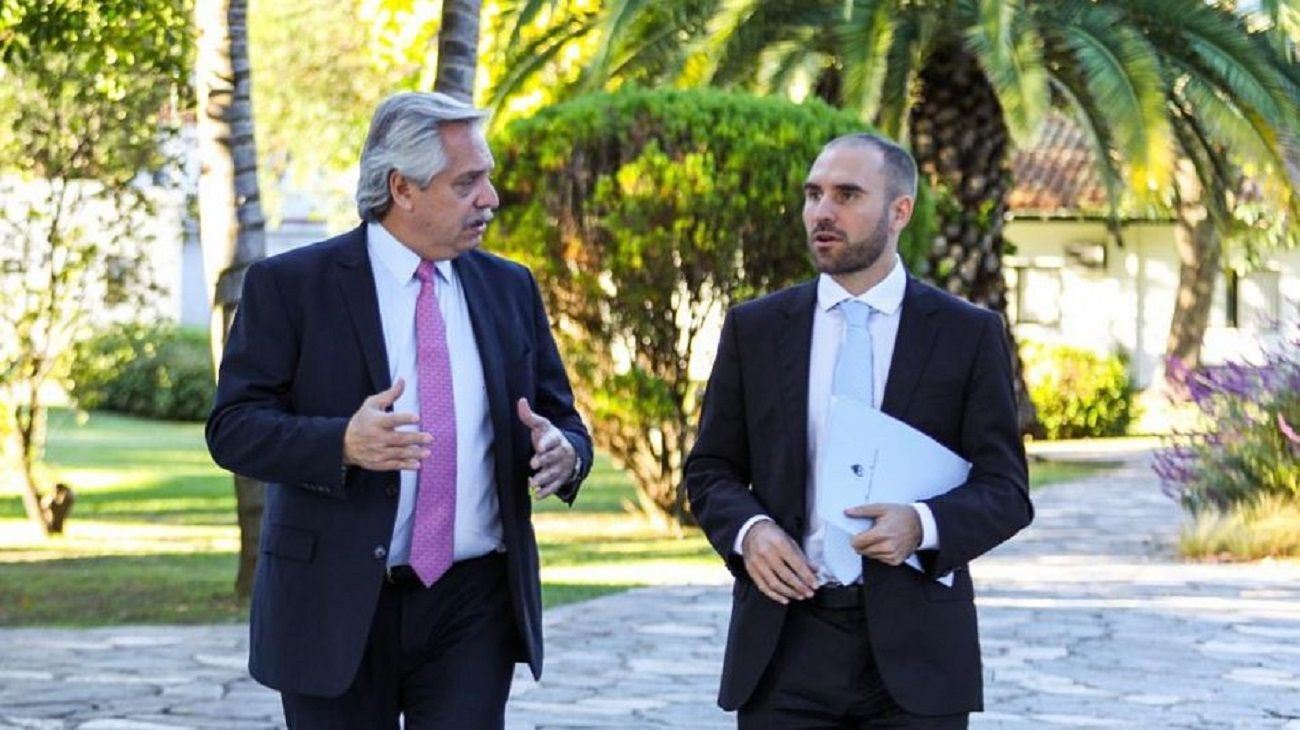 Alberto Fernández y Martín Guzmán anuncian el proyecto para gravar "la renta inesperada"