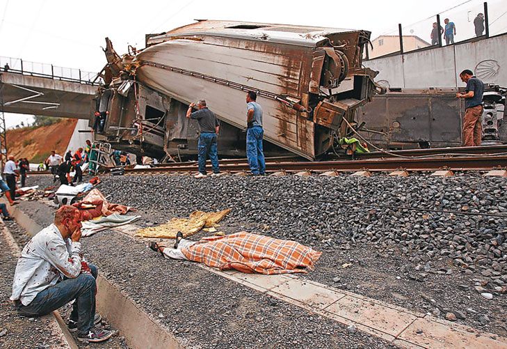 Detuvieron al maquinista del tren español por “imprudencia”