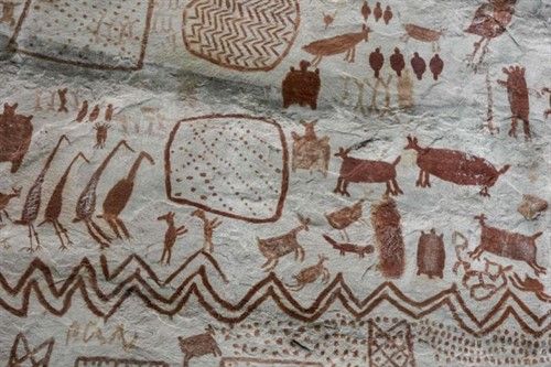 Descubren miles de pinturas rupestres en la Amazonia colombiana