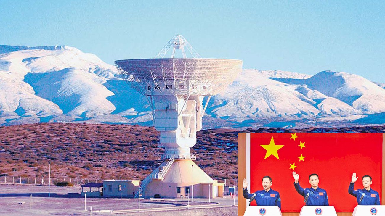 La guerra de satélites del firmamento austral