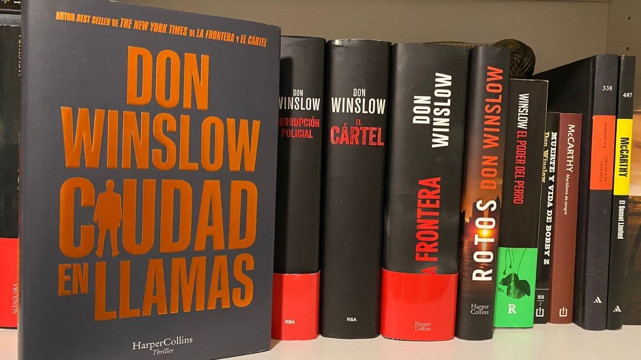 "Ciudad en llamas", la nueva novela de Don Winslow