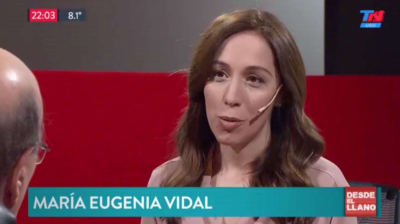 María Eugenia Vidal:"La corrupción mata, lo demostró la tragedia de Once y Cromañón"