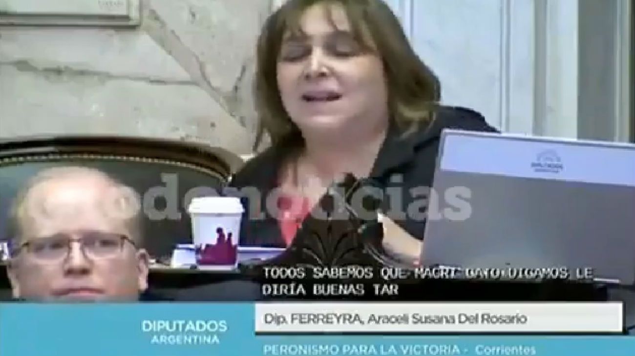 Una diputada kirchnerista tildó de "gato" a Macri y llamó "Jerry" a Marcos Peña