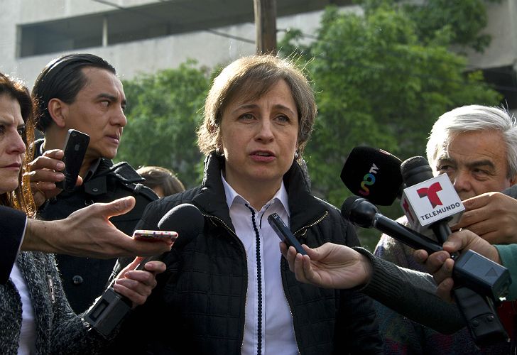 La mexicana Carmen Aristegui
