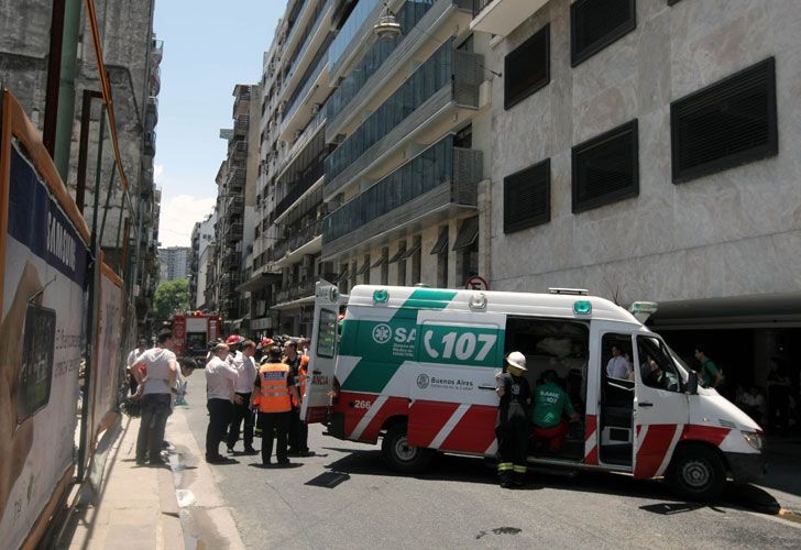 Incendio en un hotel del centro porteño