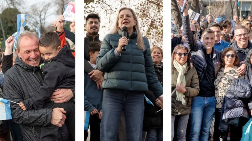 Elecciones Río Cuarto: los cierres de campaña de los candidatos de cara a los comicios