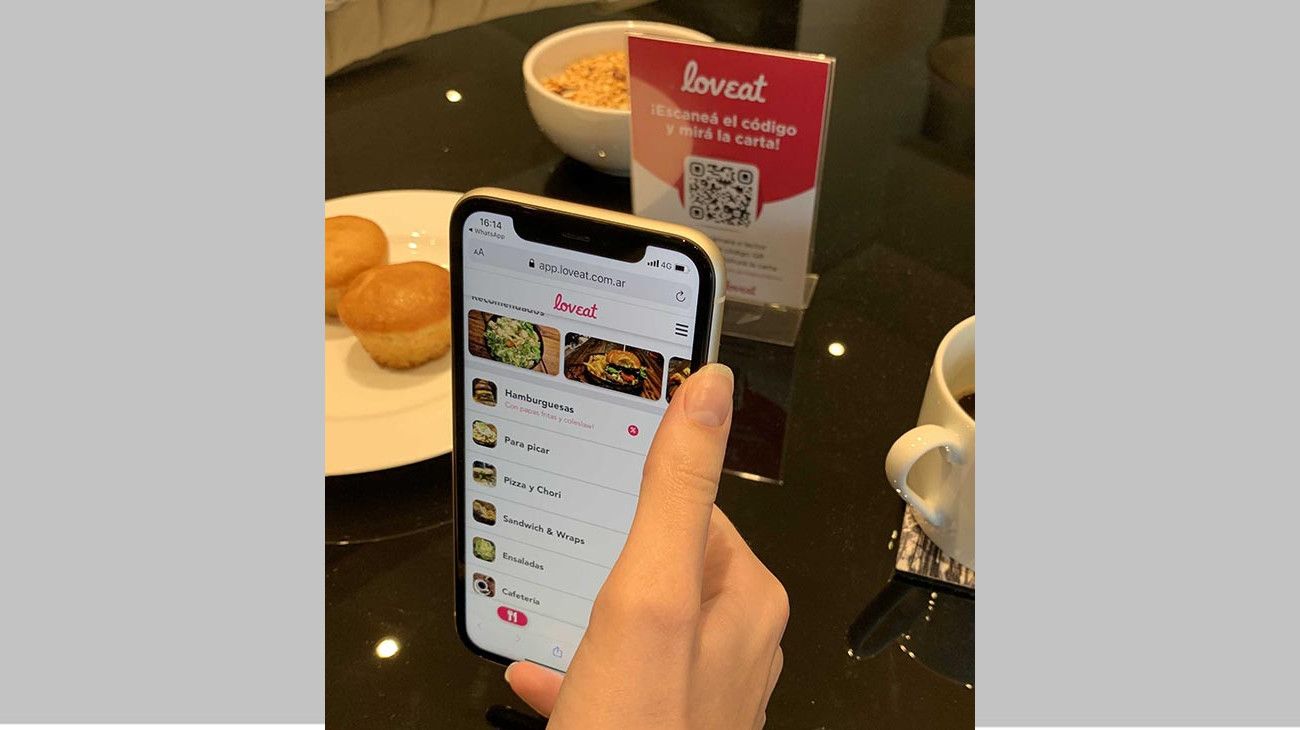 Crece el uso de "cartas digitales" a través de una plataforma para evitar contagios