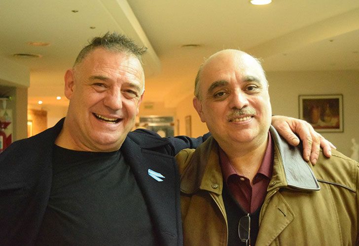 El polémico encuentro del neonazi Biondini con Ricardo Iorio