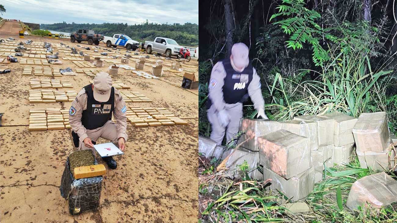 Interceptan un cargamento de droga valuado en $11.000 millones