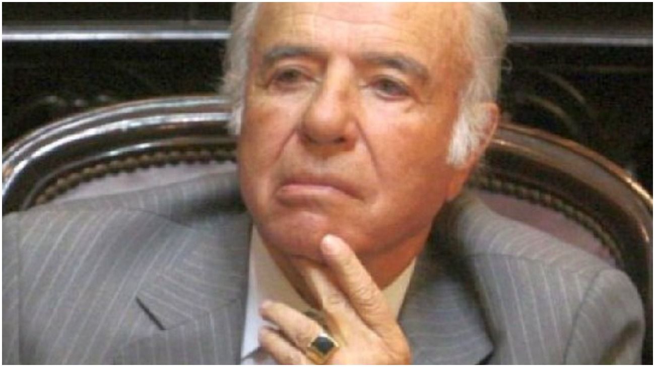 Apareció el anillo del ex presidente Menem