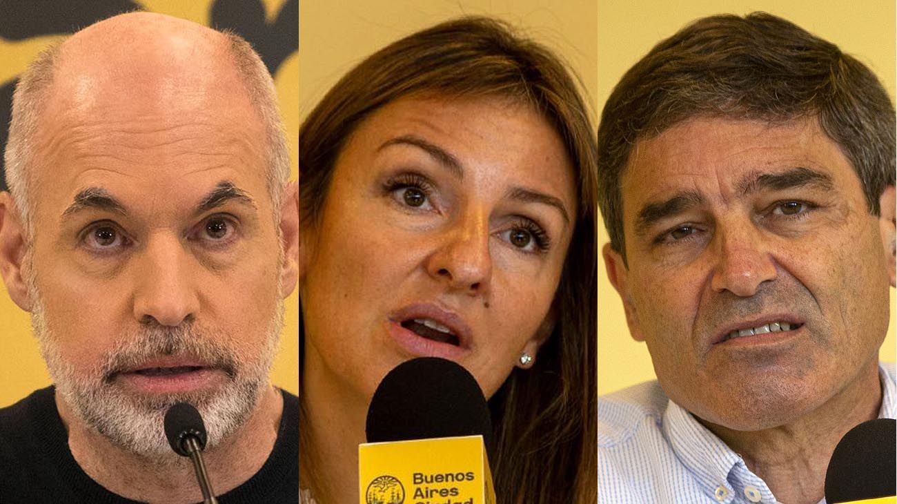 Horacio Rodríguez Larreta, Soledad Acuña y Fernán Quirós definen regreso a clases a partir del lunes