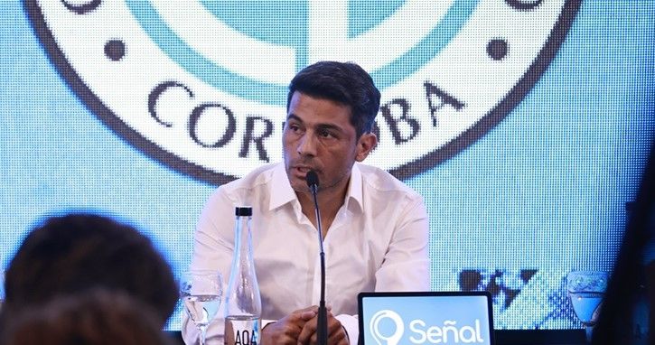 Presentación de Erviti en Belgrano: "¿Nuestro objetivo? Ganar"