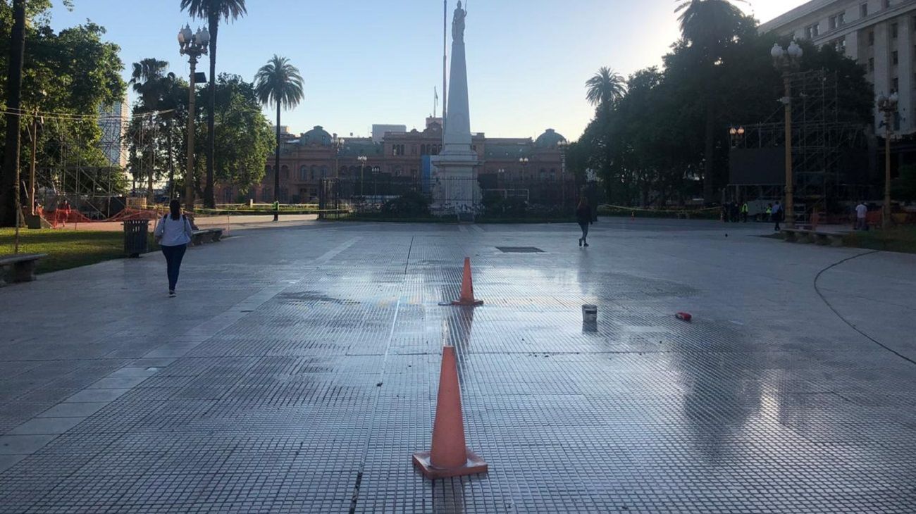 Encuesta Perfil.com | Se levantaron las rejas de Plaza de Mayo y comenzó el debate