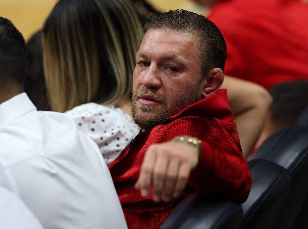 Denuncian a Conor McGregor por presunto abuso sexual en plena final de la NBA