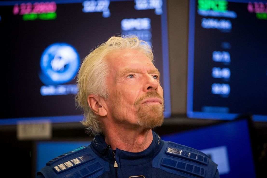 Branson transfiere acciones de Galactic entre paraísos fiscales
