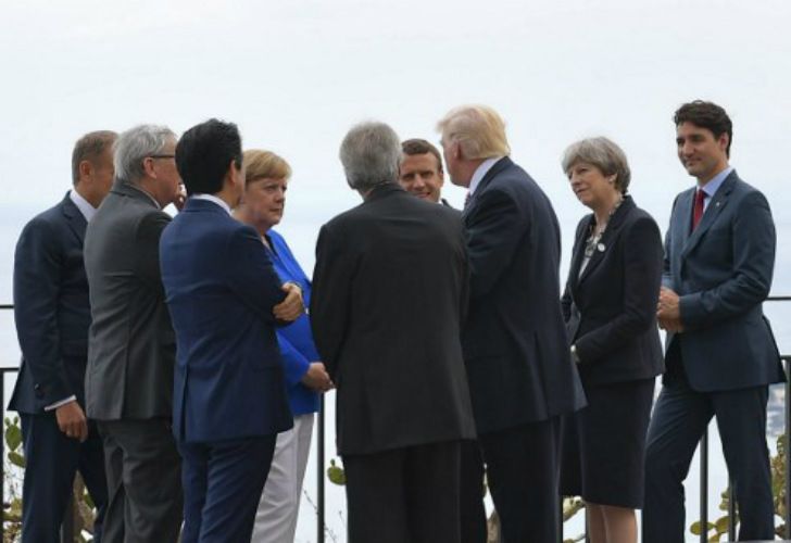 Trump estancó la cumbre del G7: pocas definiciones y demoras de acuerdo