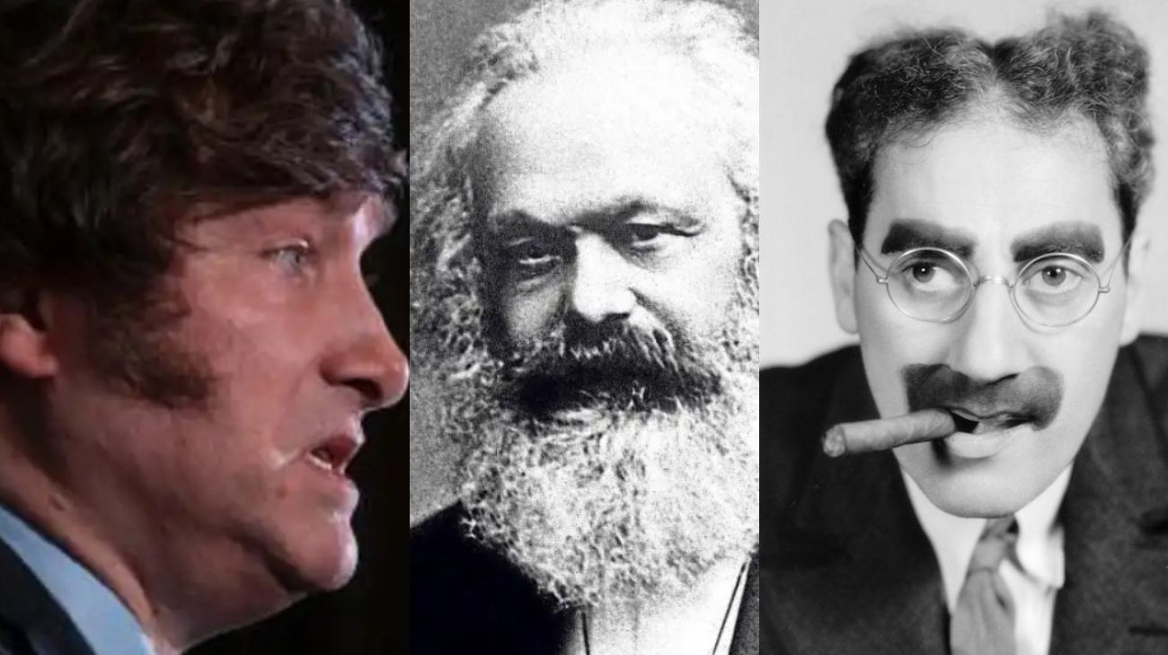 Milei, Marx, la cafetera y la chocotorta