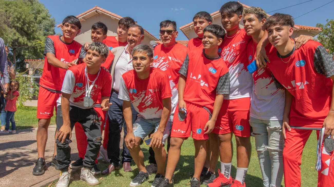 El gobierno de La Rioja becó a los ganadores de los Juegos Evita 2022