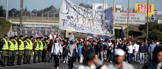 Gendarmería hizo inteligencia sobre los trabajadores de Kraft