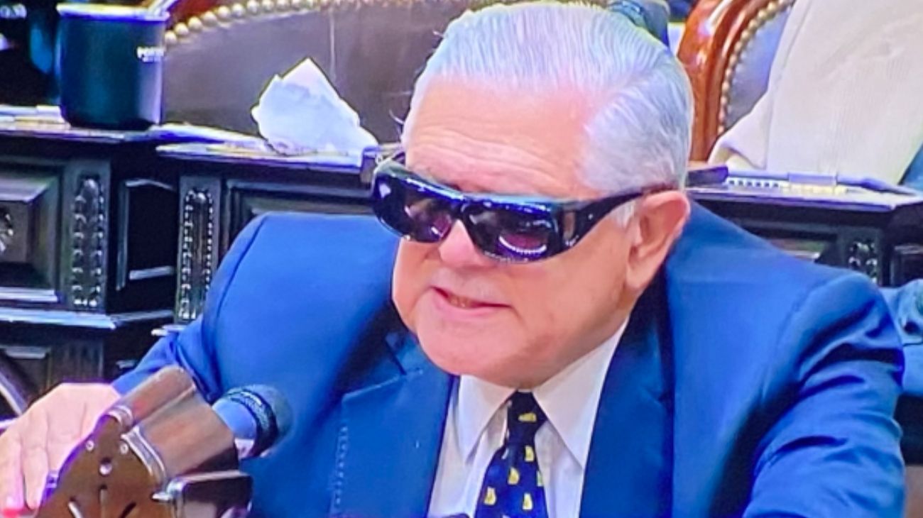 Los llamativos anteojos de Ricardo López Murphy en el Congreso: "¿Dónde te vas de after?"