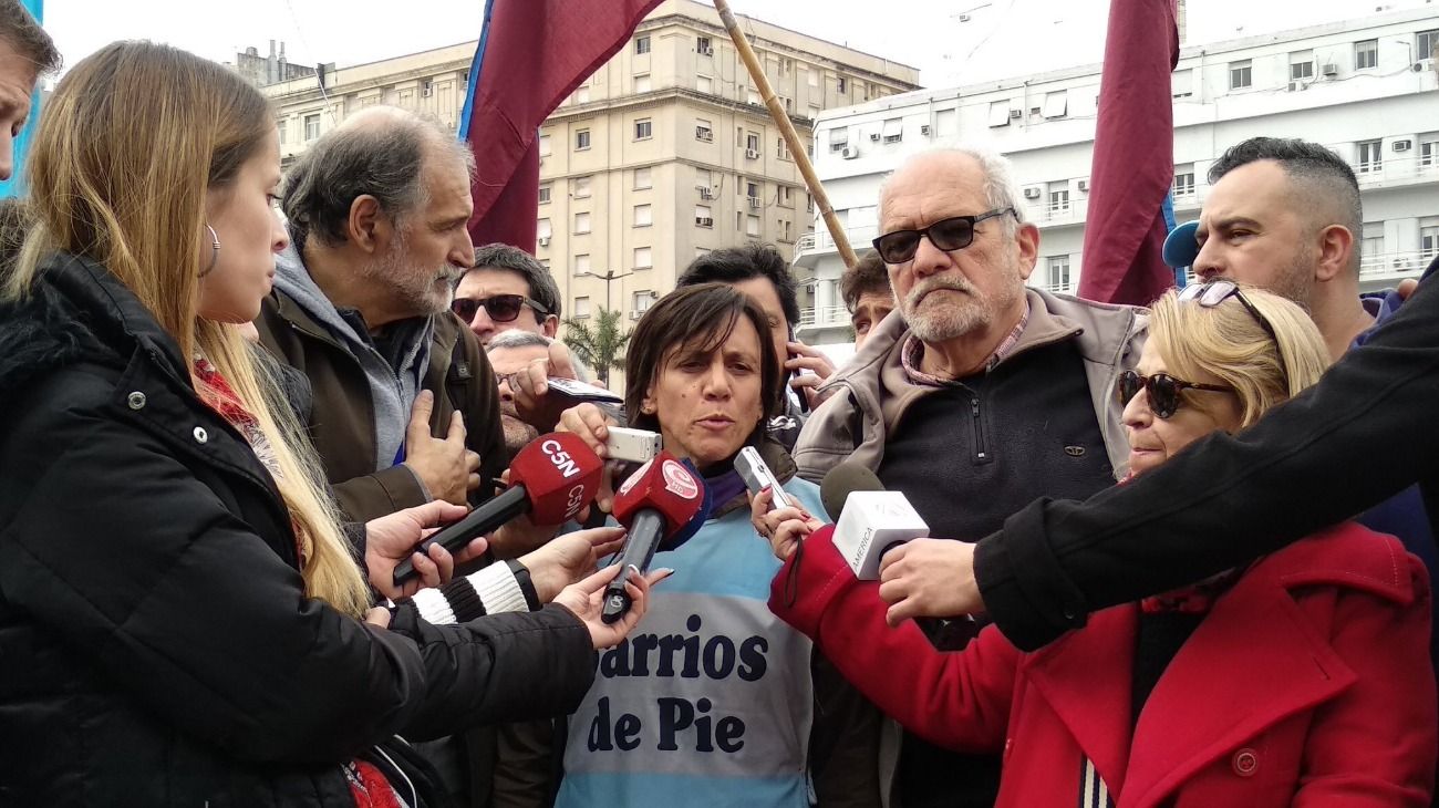 Quiénes integran el brazo piquetero de Roberto Lavagna
