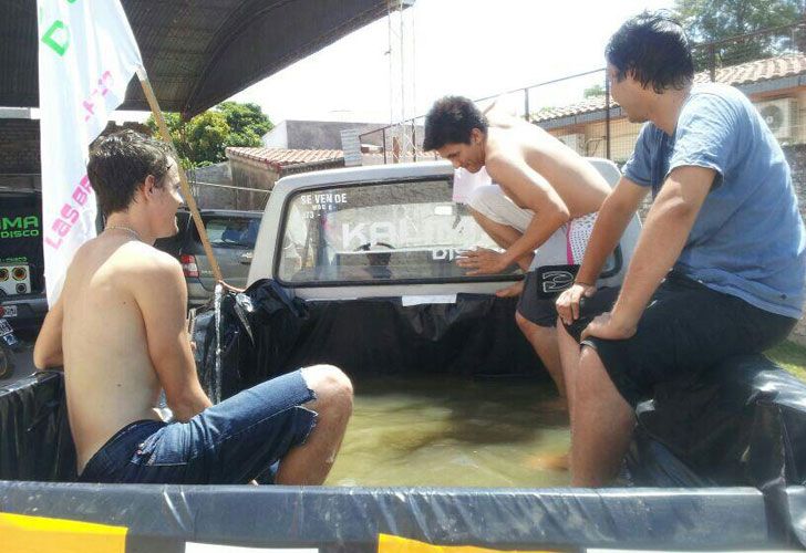 Con más de 42º de térmica, la ola de calor se sufrió en la Ciudad