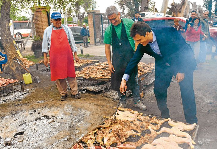 Los candidatos dieron las últimas puntadas sin abandonar sus rutinas