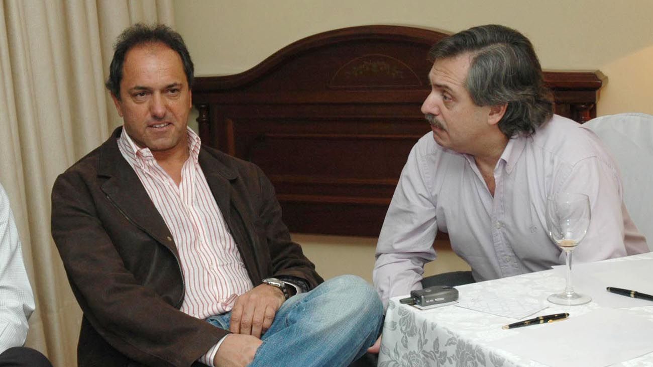 Qué decía Daniel Scioli de Alberto Fernández en el Gobierno de Kirchner: "En los internismos de alcoba no me meto"