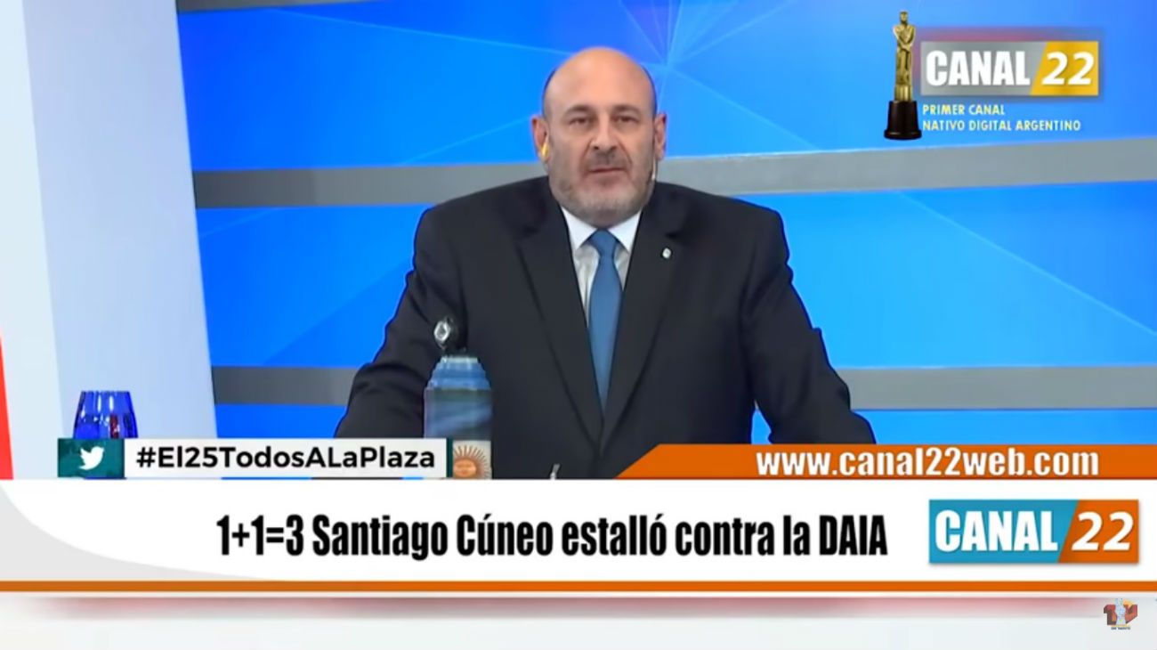 La DAIA denunció al periodista Santiago Cuneo por antisemitismo