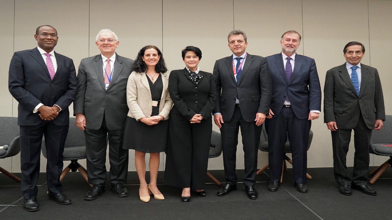 Sergio Massa se reúne con sus pares del G20