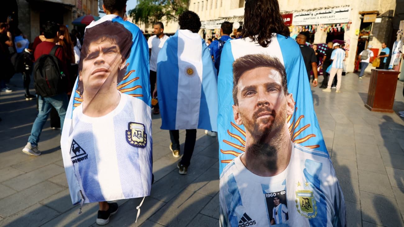 El operativo "Messi es el nuevo Maradona"