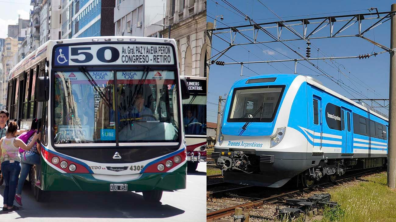Aumentan los pasajes de colectivos y trenes y las prepagas