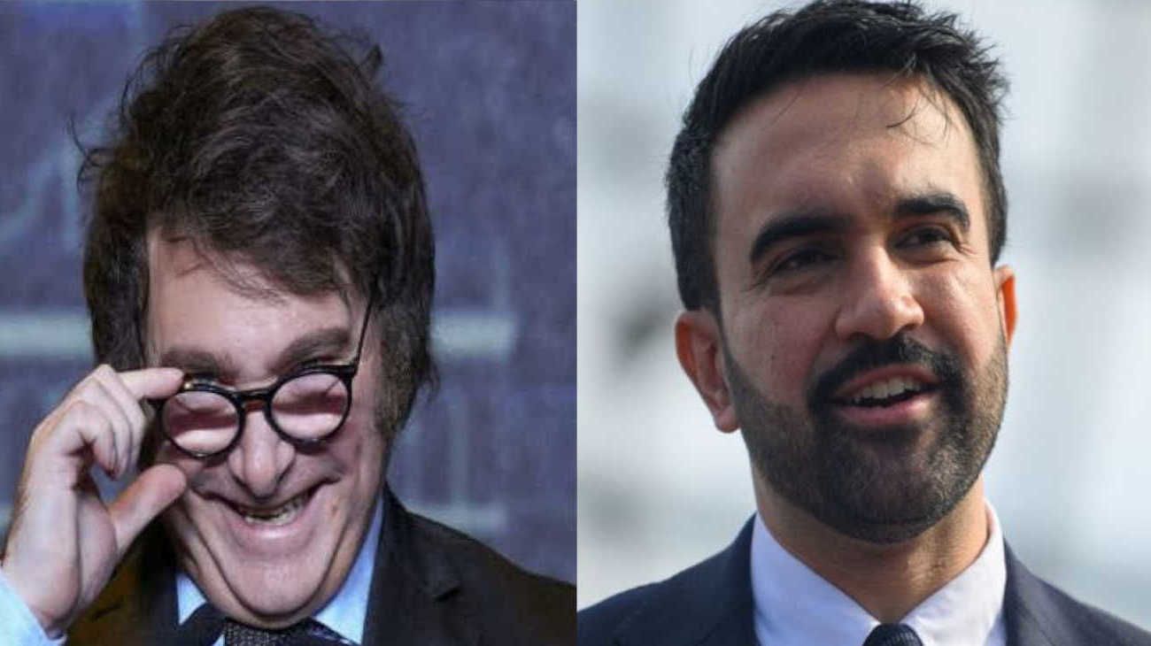 En Argentina, Milei; en Nueva York, Mamdani