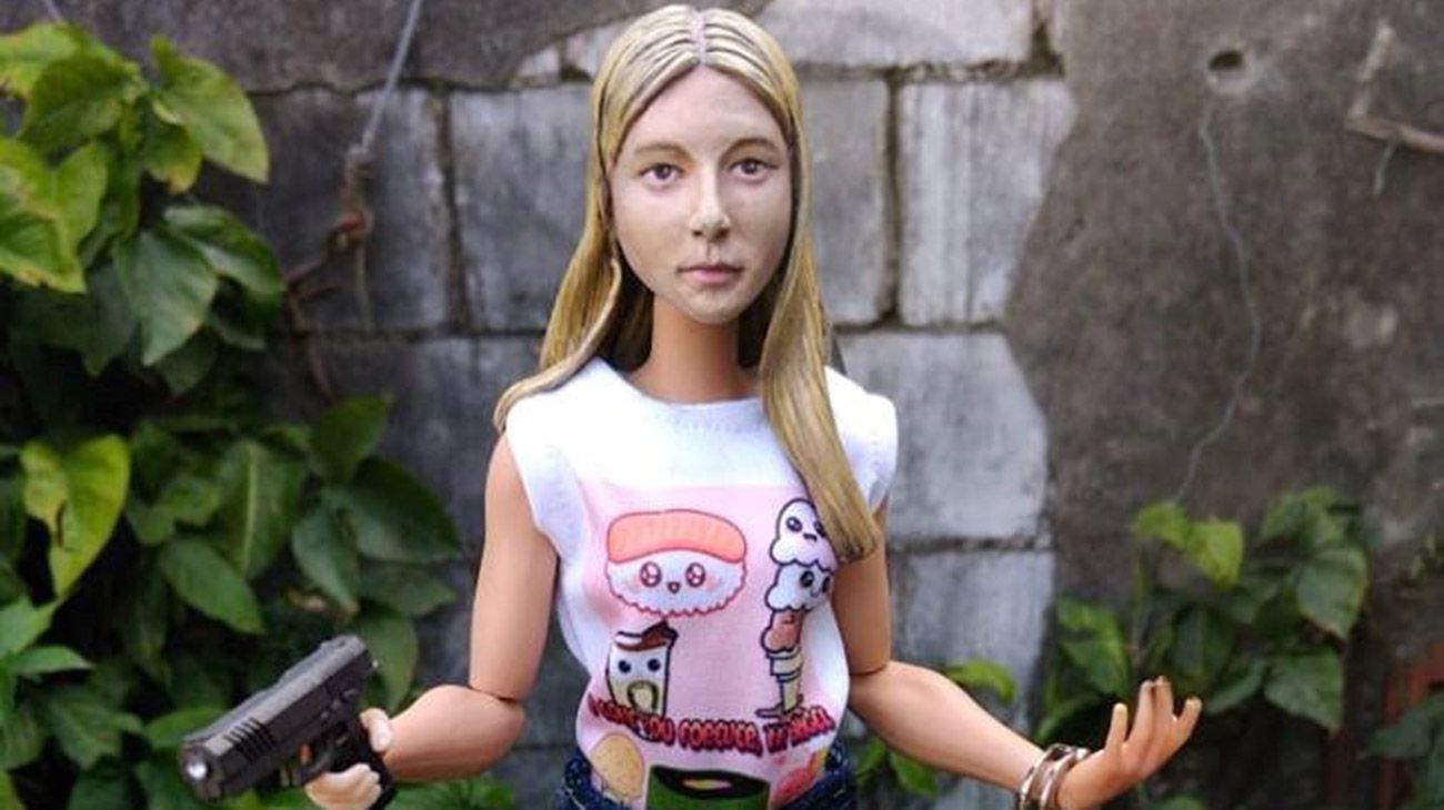 Crearon una muñeca inspirada en Nahir Galarza