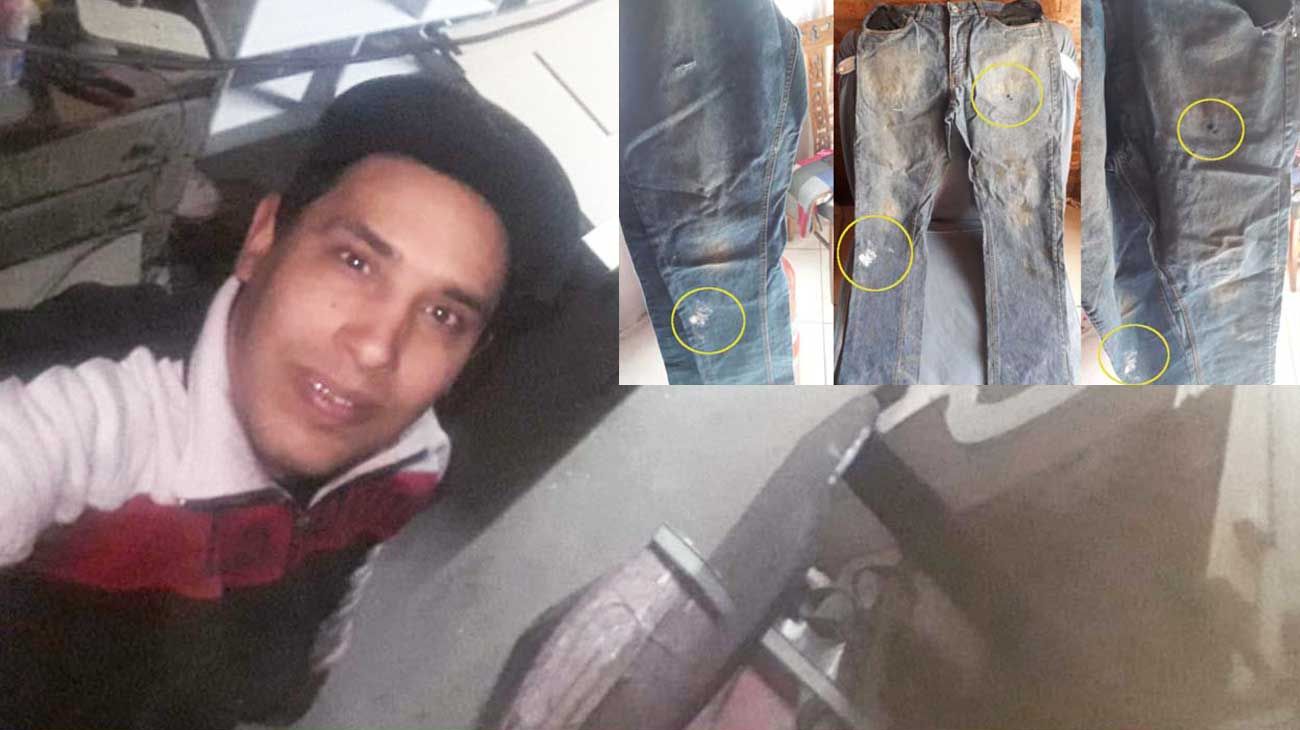 Espera que una mancha lo salve de un homicidio que no cometió